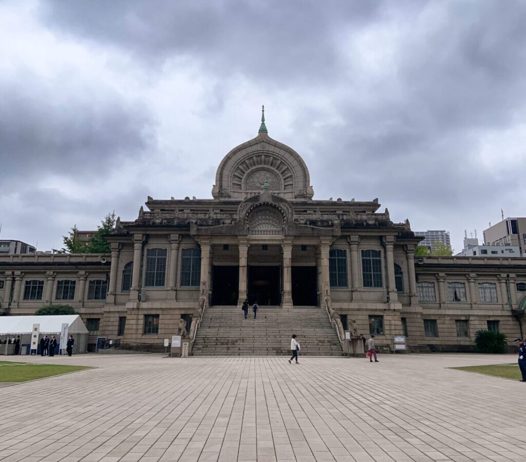Front facing shot of Tsukiji Hongwanji Temple