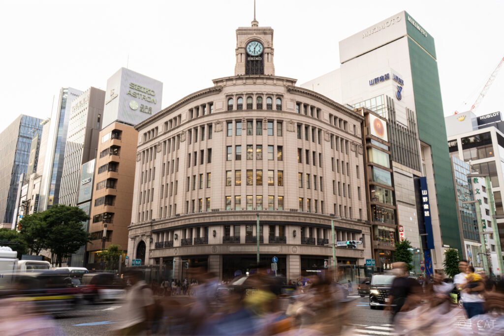 seiko building in ginza