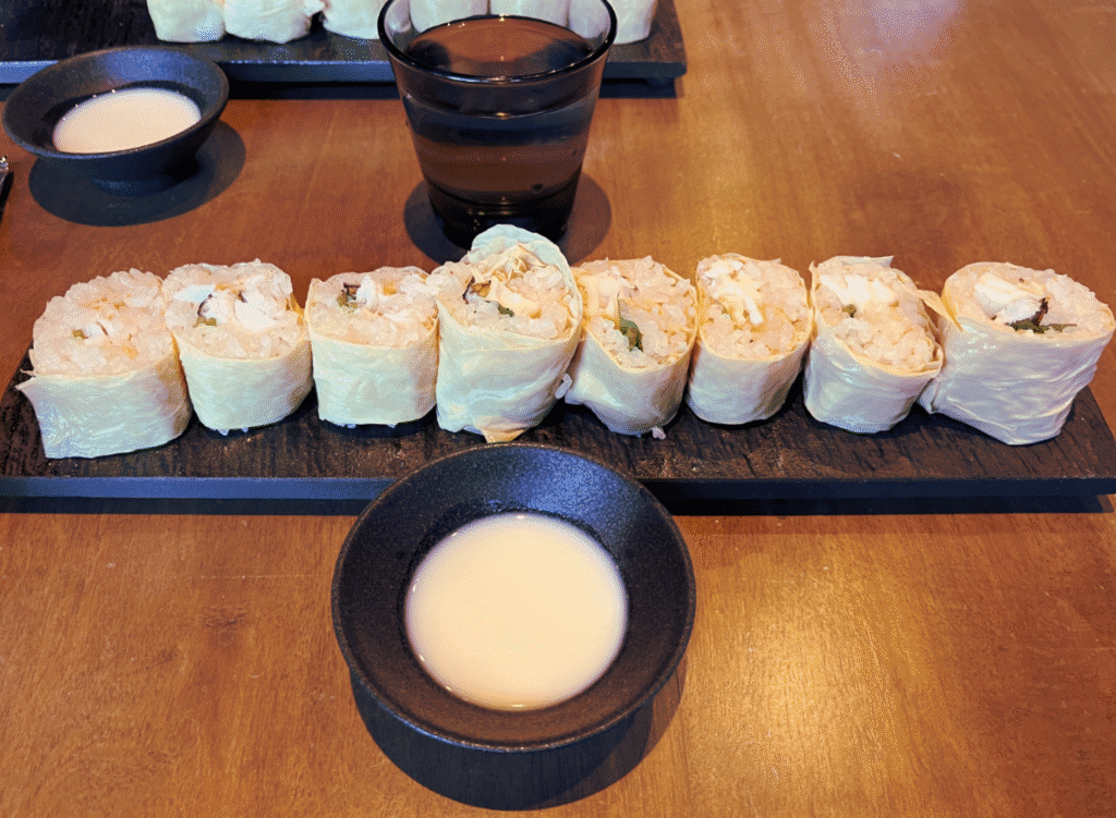 yuba rolls in nikko