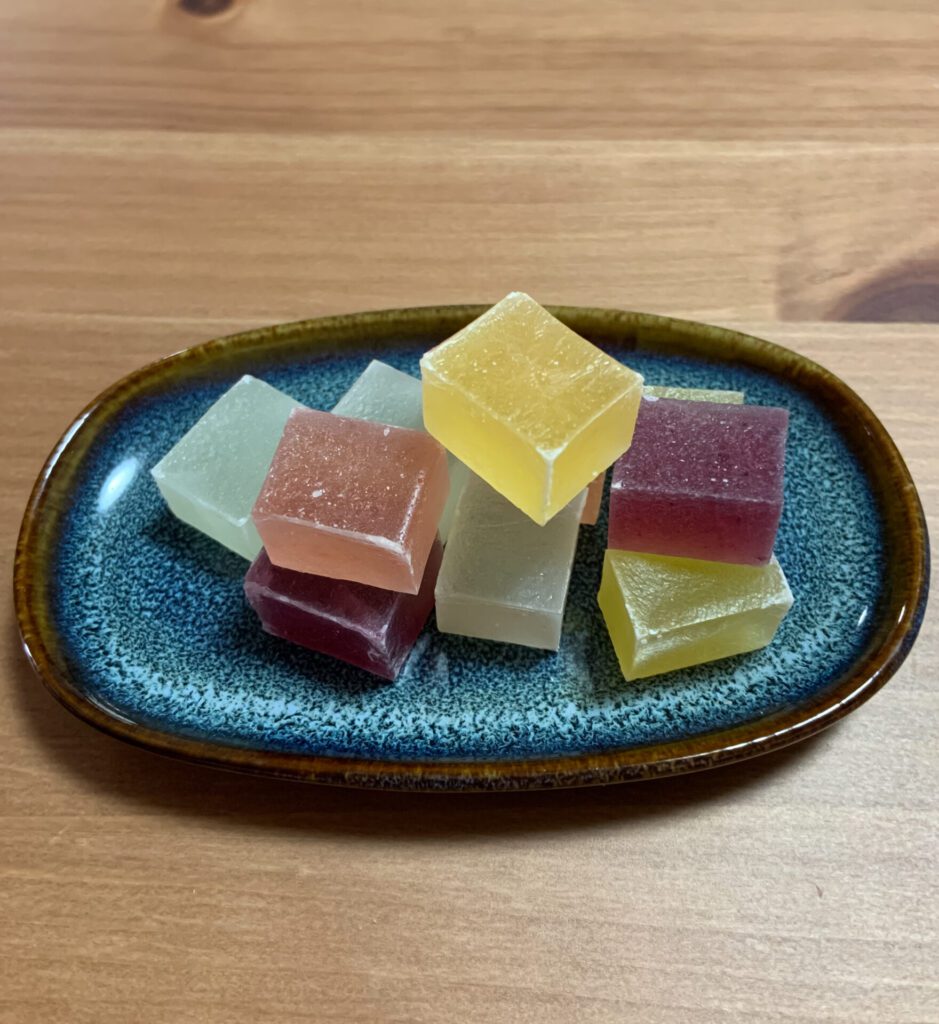 edible glass! kohakuto