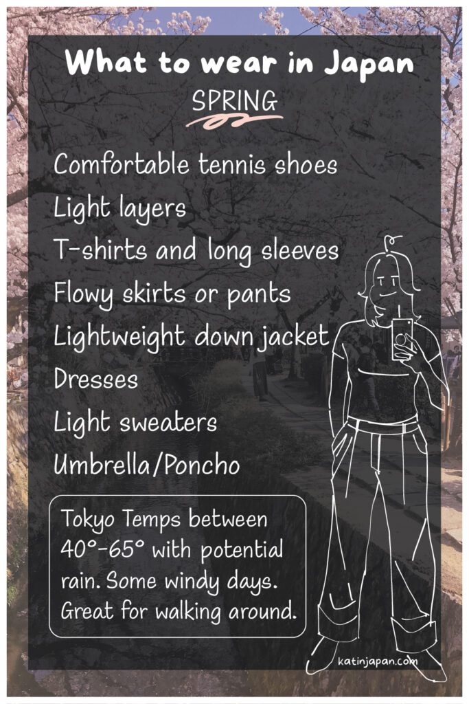 Spring clothing japan