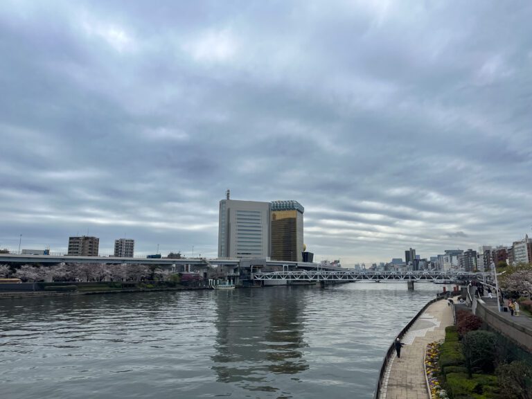 sumida river in asakusa