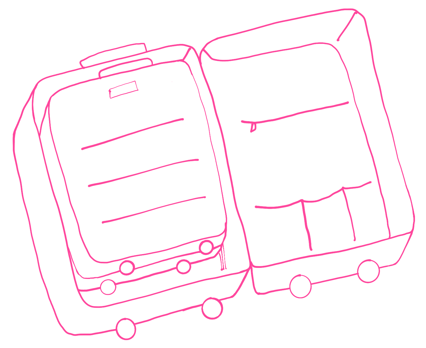 luggage-in-luggage hack for traveling on a budget in japan