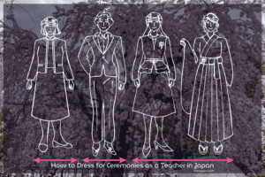 How to dress for ceremonies as a teacher in japan main image