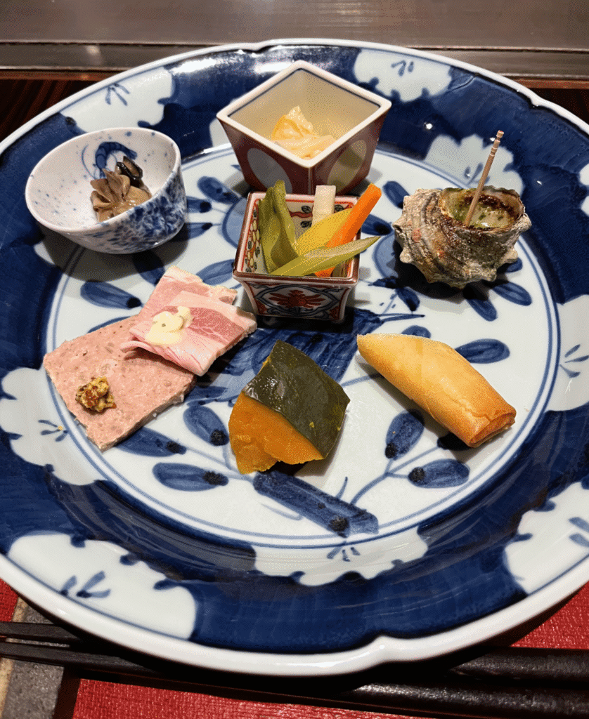 amano platter of appetizers