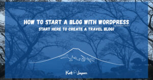 start a blog with wordpress featured image
